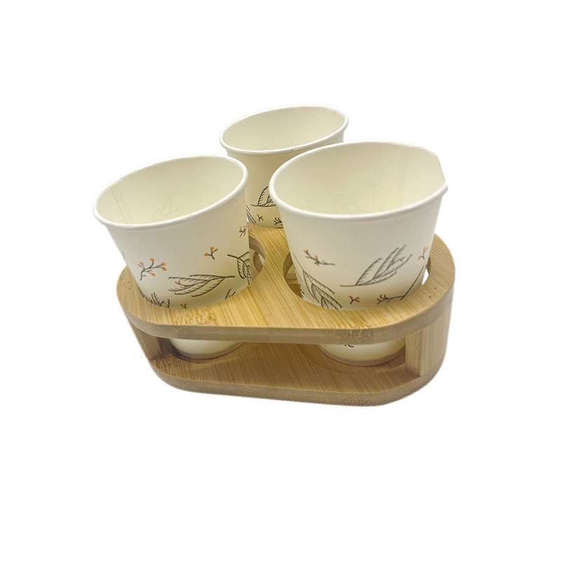 Creative kitchen Glass Seasoning Spices Jar Sets 4-piece with Wooden Lid Spoon and Holder Donghe DHK240154